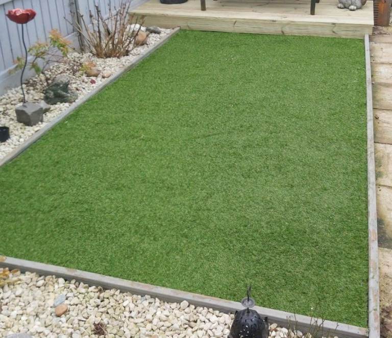 Artificial Grass Lawn Turf | UV Resistant Fake Grass for Garden, Balcony & Patio | Pet Friendly