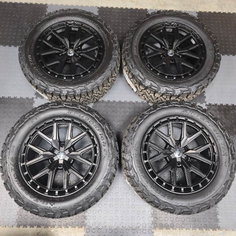 No Road Club NRC-2 20" Alloy Wheels Ford Ranger BF Goodrich KO3