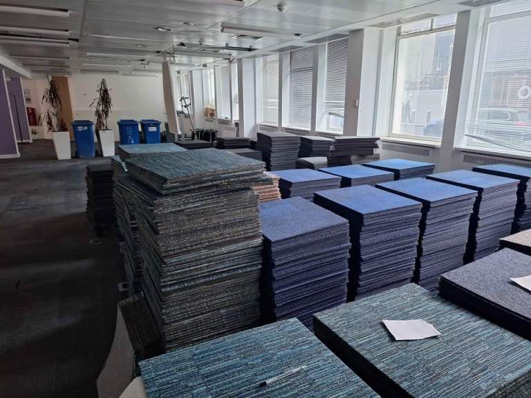 Carpet Tiles - Various Colours, Good Condition