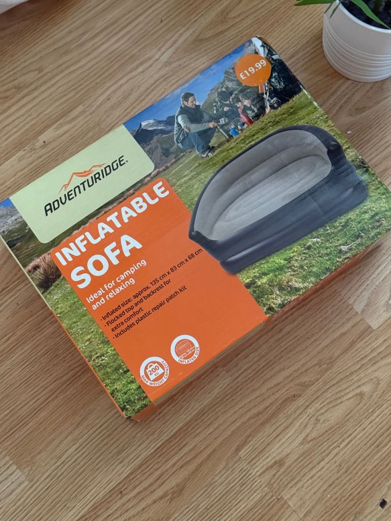 Brand New Inflatable Sofa / Camping / Festivals / Garden