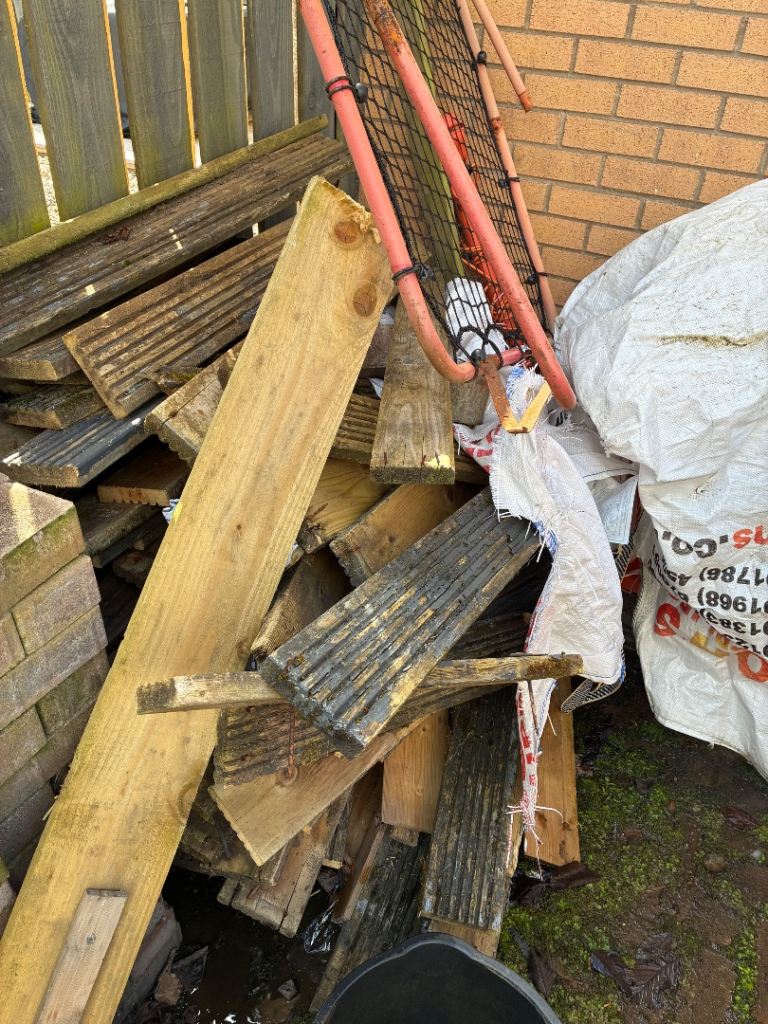 wood / old decking boards 
