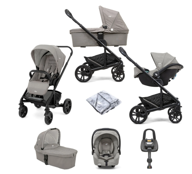 Brand New Joie Chrome Travel System (Pebble)