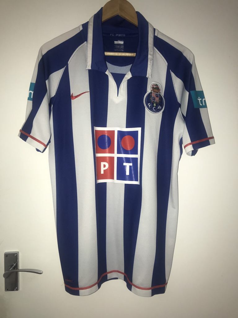 image for Porto 2007 2008 Home Shirt Medium M