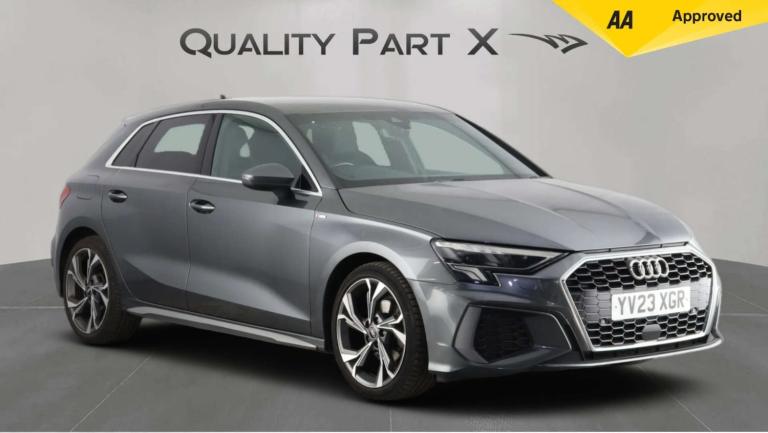 2023 Audi A3 1.0 TFSI 30 S line Sportback 5dr Petrol S Tronic Euro 6 (s/s) (110 ps) Hatchback Pet...