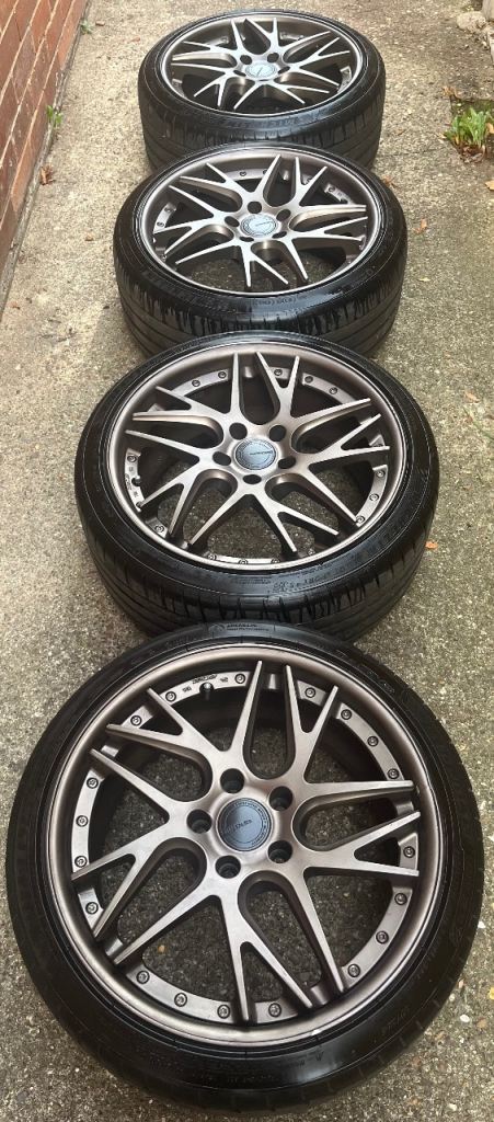 19” Work Gynosis CVX w/ Michelin PS4S Tyres: 5x120