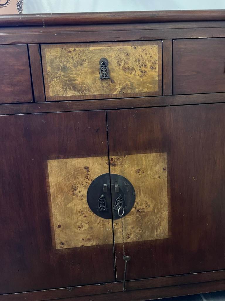 Vintage living room buffet cabinet £65 ono