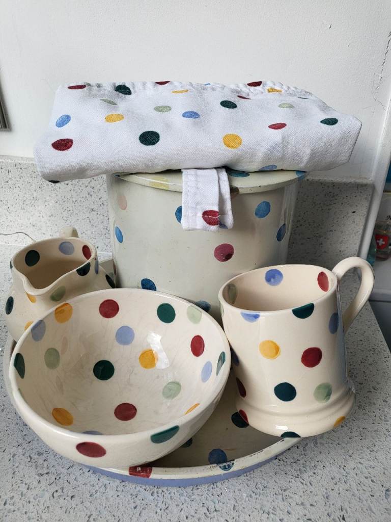 Emma Bridgewater Polka Dot design set
