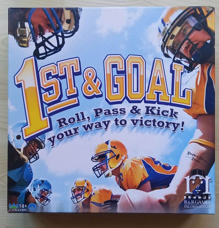 1st & Goal American Football Board Game