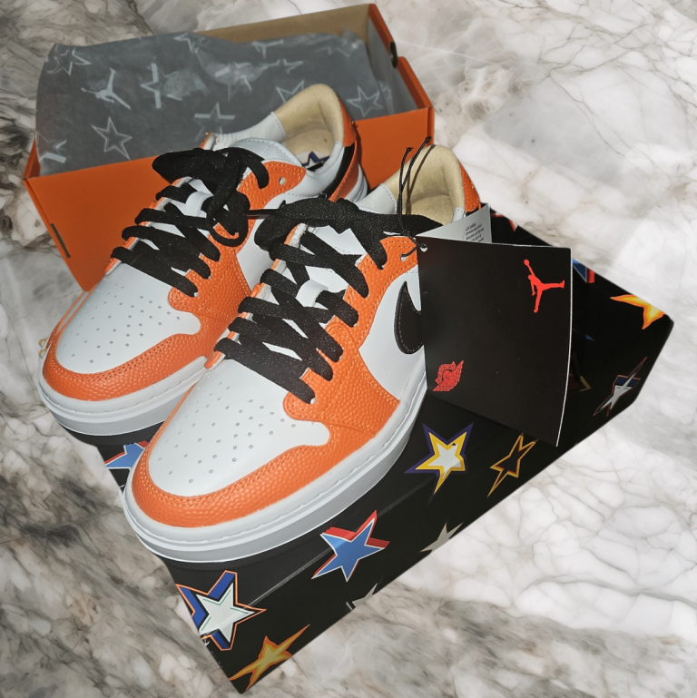 Nike Dunk Low GS Halloween Safety Orange Black UK 5 DH9765-003 Immaculate