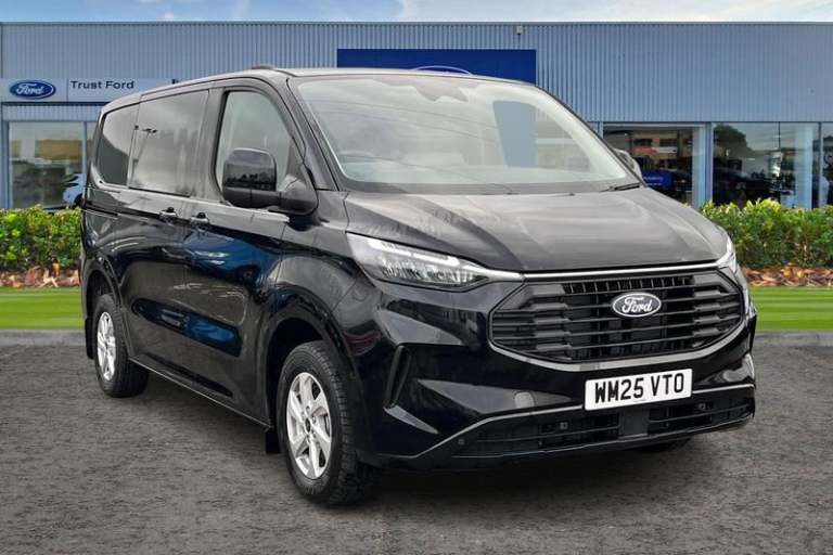 2025 Ford Transit Custom 320 Limited L1 SWB Double Cab In Van FWD 2.0 EcoBlue 136ps Low Roof Manu...