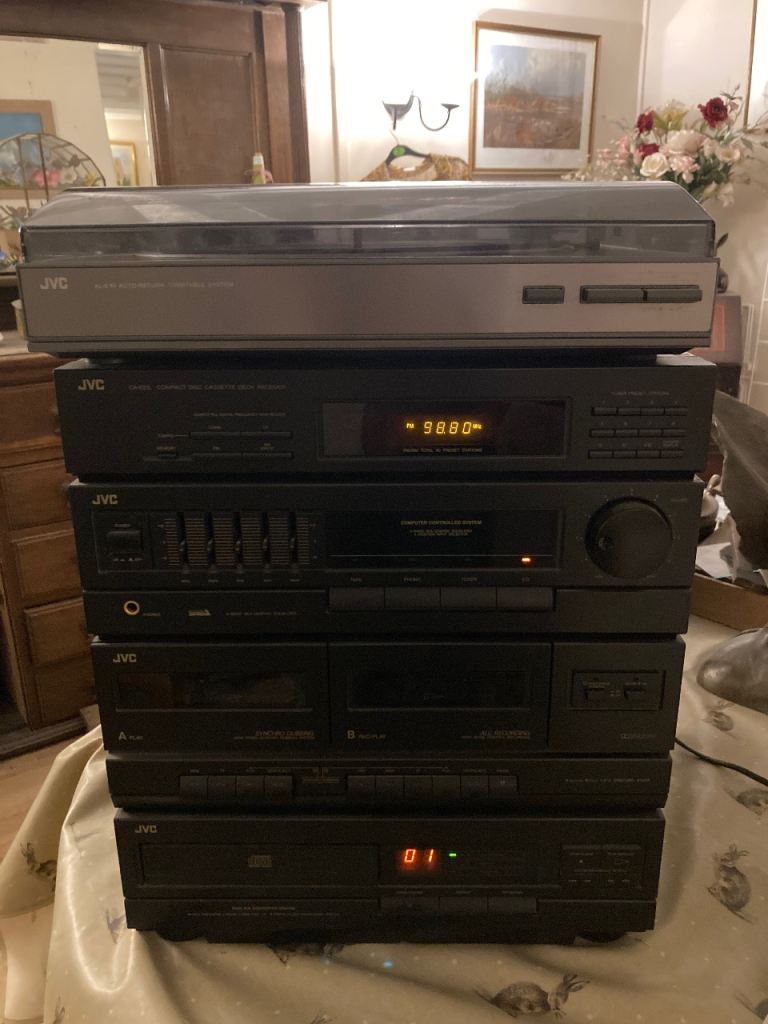 JVC stereo stack system