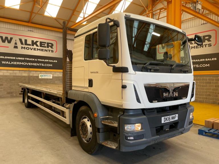 MAN TGM 18.250 *EURO 6* 4X2 FLATBED - 2016 - DK16 MWP