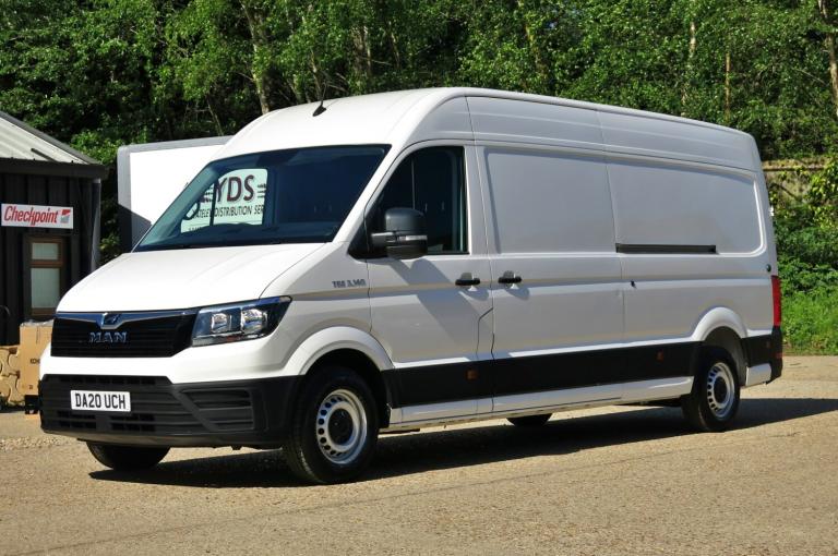 MAN TGE 140HP CRAFTER TRENDLINE SPEC LWB HIGHROOF EURO 6 3140d White Manual Die