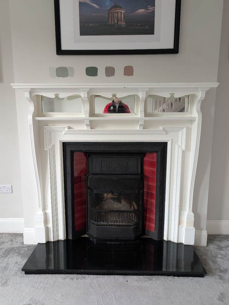 Fireplace, surround, hearth 