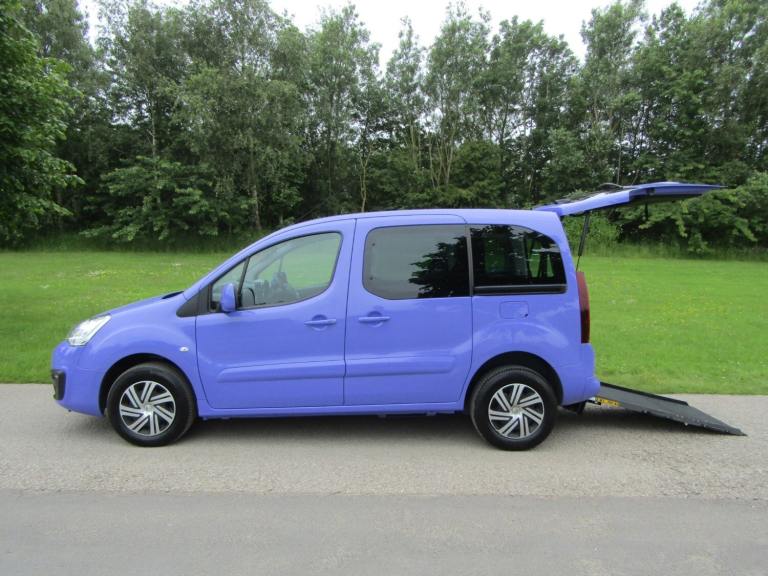 2019 Citroen Berlingo 1.6 HDi *RARE LILAC* Wheelchair Accessible Disabled Mobility Vehicle WAV MP...