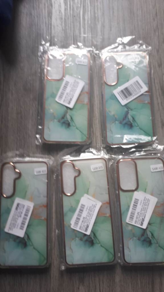 New Mobile Phone Cases - Green Marble Design