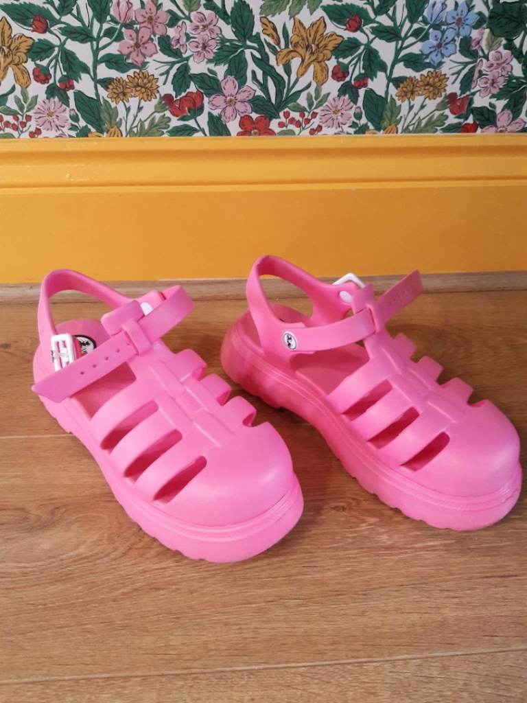  Pink Juju Jelly Sandals