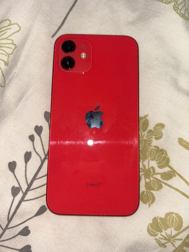 Red iPhone 12
