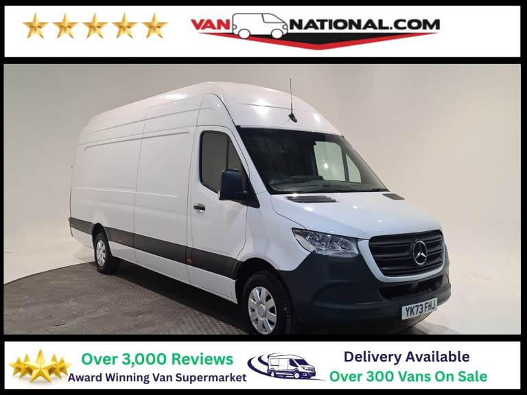 2023 Mercedes-Benz Sprinter 2.0 315 CDI PREMIUM L4 H3 150 BHP XLWB (RARE HIGH ROOF) Panel Van Die...