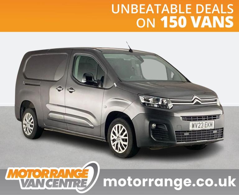 2023 Citroen Berlingo 1.5 BlueHDi 950Kg Driver Edition 100ps 6 Speed S/S LWB Panel Van DIESEL Manual