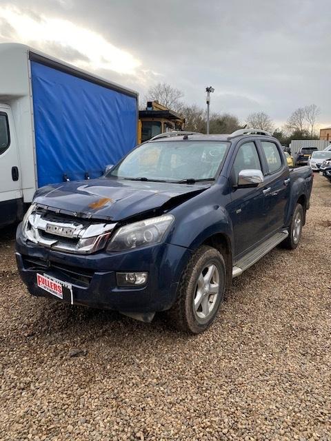 2015 Isuzu D-Max 2.5TD Utah Double Cab 4x4 DAMAGED REPAIRABLE SALVAGE PICK UP Diesel Manual