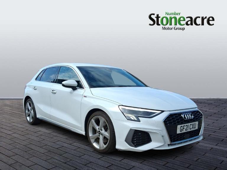 2021 Audi A3 1.5 TFSI 35 S line Sportback 5dr Petrol S Tronic Euro 6 (s/s) (150 ps) HATCHBACK Pet...