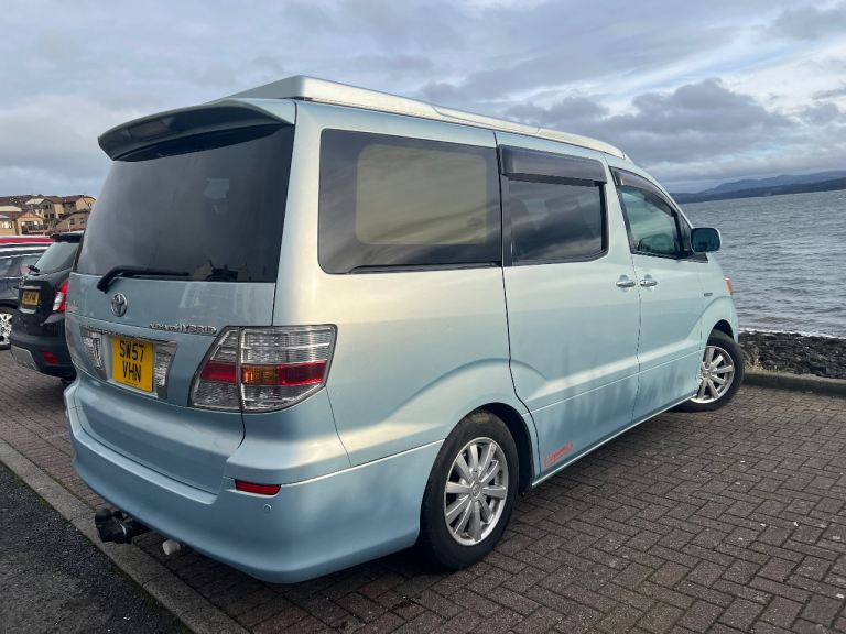 Toyota Alphard 2008, Automatic, 2400CC, Petrol Hybrid