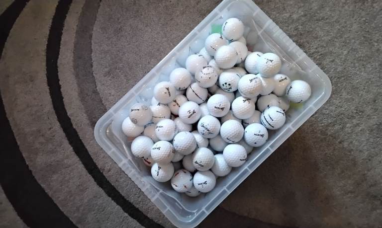 PRACTISE BALLS (MAINLY SRIXON).  SOLD in LOTS of 50.