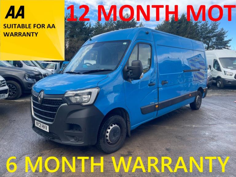 2021 Renault Master LM35 ENERGY dCi 150 Business Medium Roof Van PANEL VAN Diesel Manual