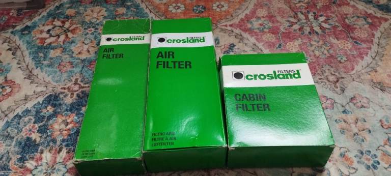 Crossland Air filter and Cabin filter for Peugeot Citroen Renault