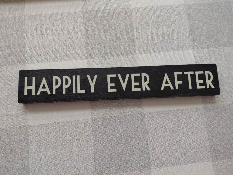 Happily ever after sign