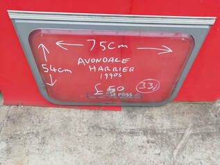 Avondale Harrier rear window 
