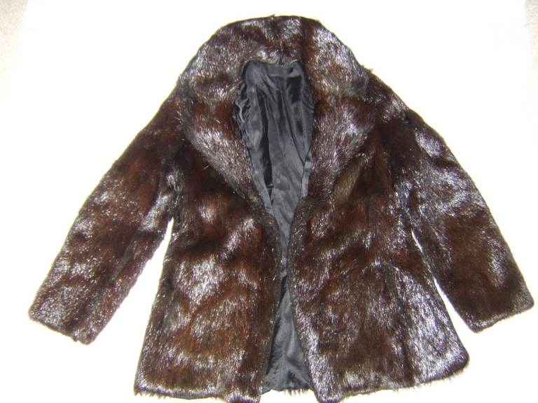 Genuine Fir Jacket Size S