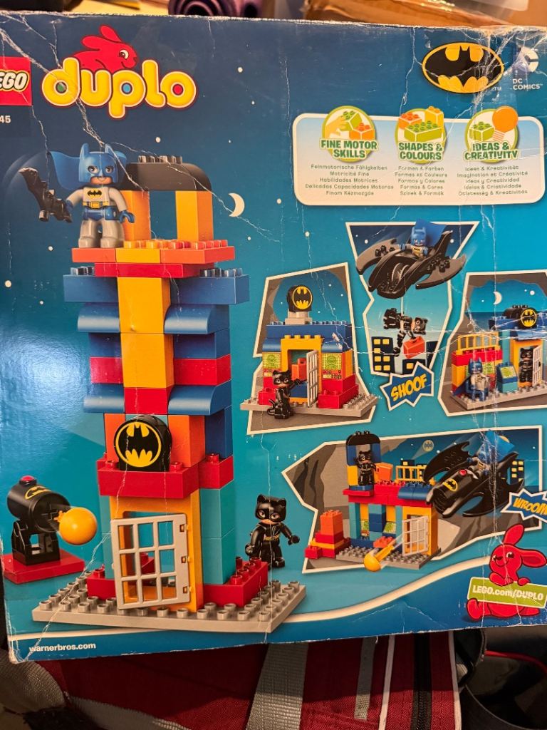 Used LEGO Duplo Batman Batcave Adventure Set