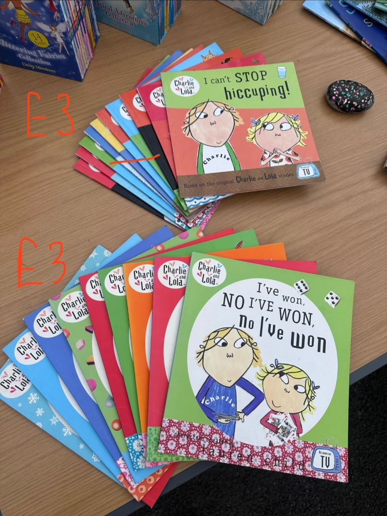 A range of kids books for sale