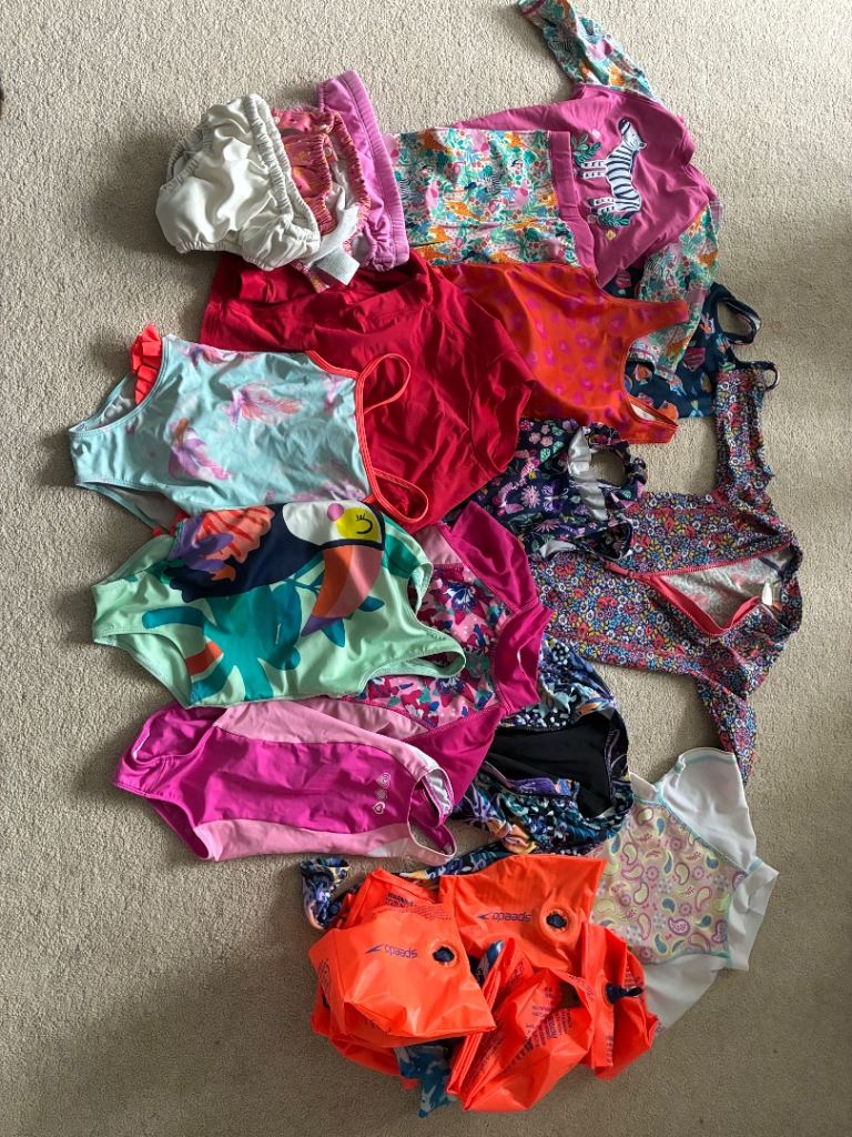 Swimwear bundle 3-4 years girls
