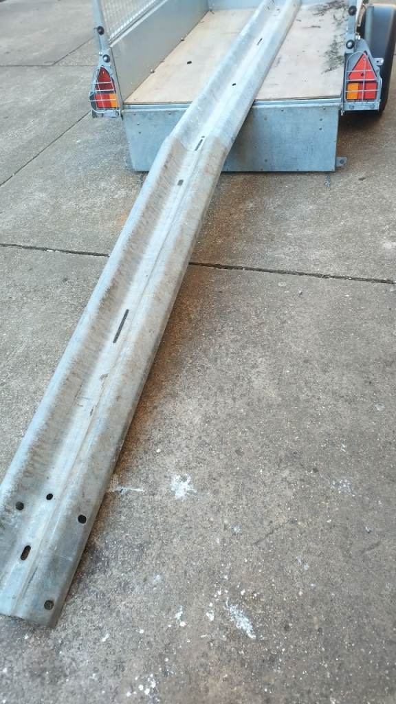 precut crash barrier 6x4 trailer motorcycle trials scrambler recovery adapter project