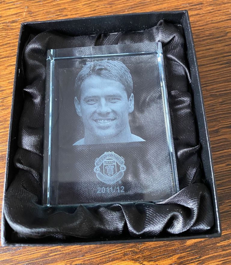 Manchester United Michael Owen Paperweight 