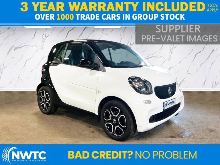 2017 smart fortwo 1.0 Prime Premium 2dr Auto COUPE PETROL Automatic