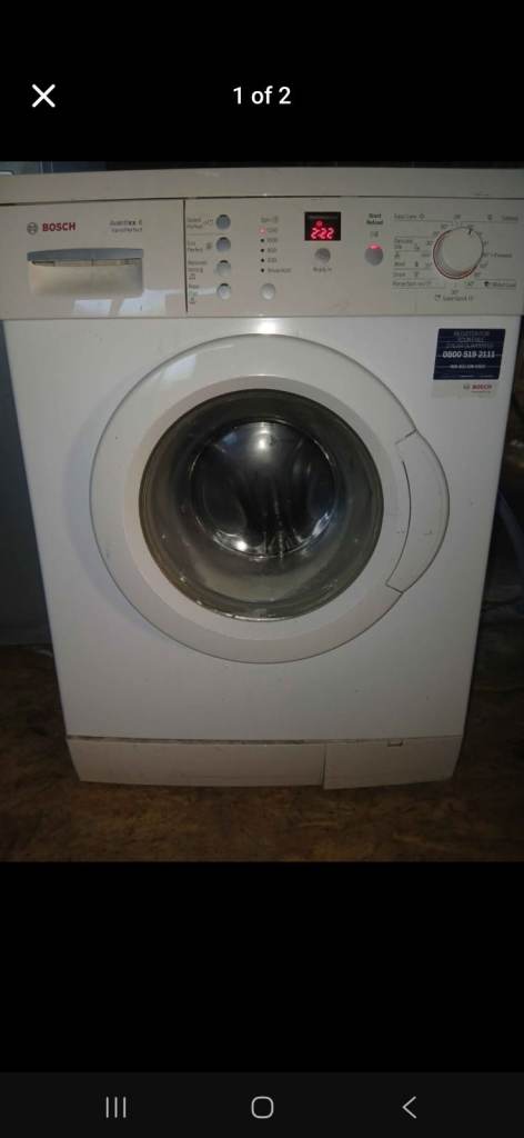 Bosch Avantixx 6 VarioPerfect Washing Machine – 1200 RPM