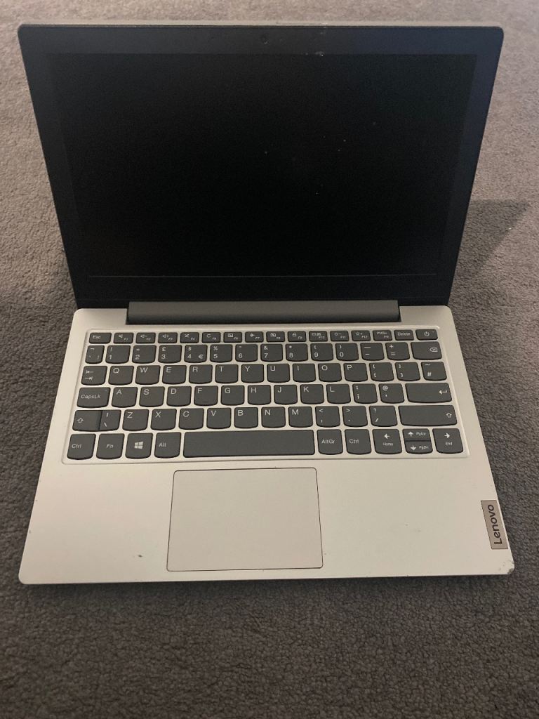 Lenovo Laptop – Good Condition, White/Grey