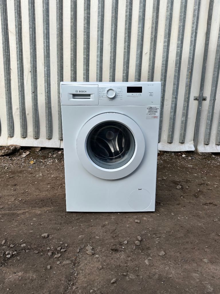 7KG Washing Machine Bosch White Appliance Warehouse Newport  