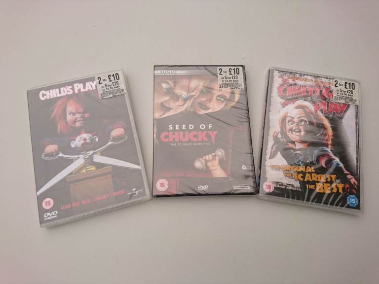 Chucky Horror DVD Movies LOCAL DELIVERY