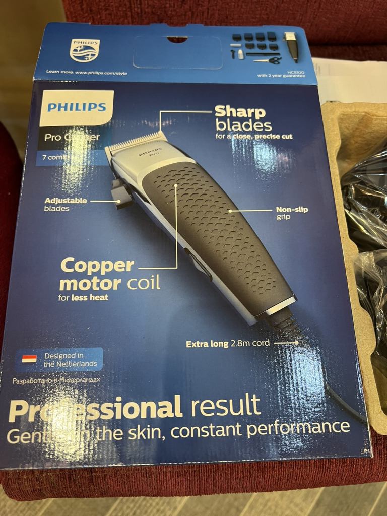 Phillips hair Clipper brand-new