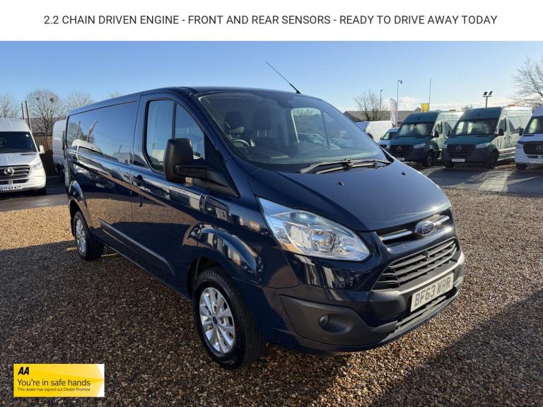 2013 Ford Transit Custom 2.2 TDCi 330 Trend Panel Van 5dr Diesel Manual L2 H1 (197 g/km, 123 bhp)...