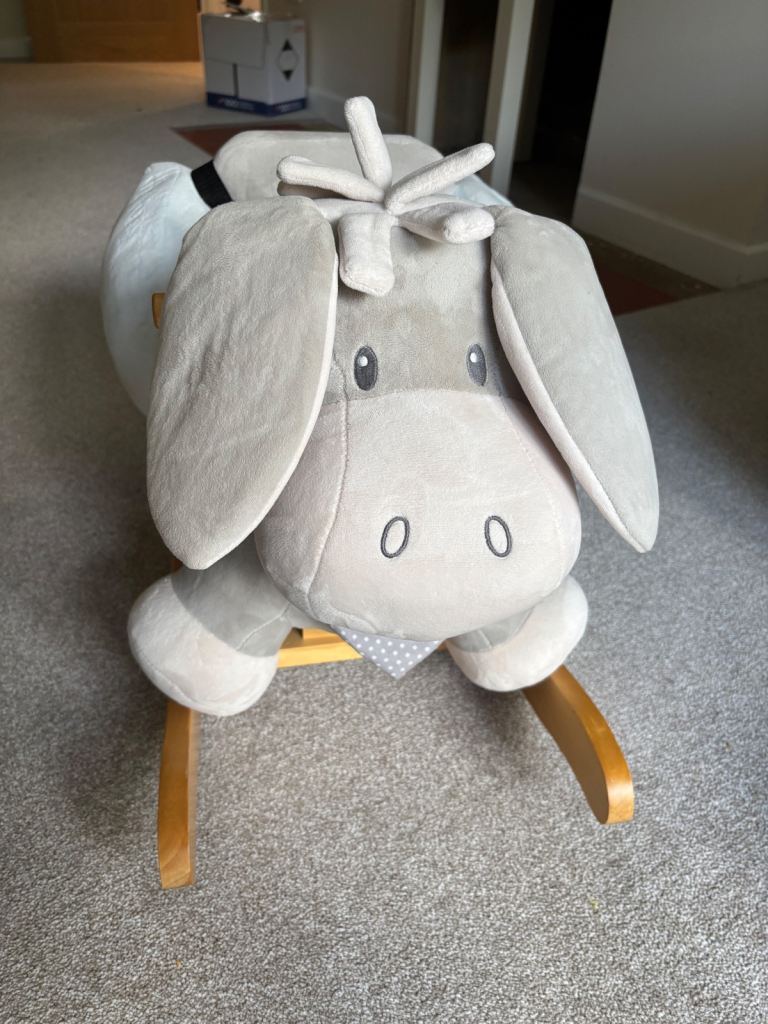 Nattou John Lewis children’s donkey rocking chair 