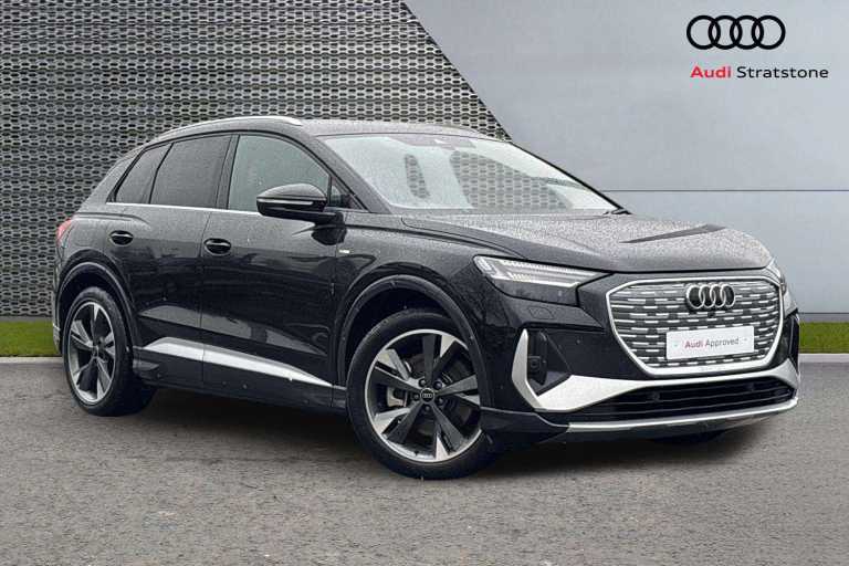 2025 Audi Q4 e-tron 210kW 45 Quattro 82kWh S Line 5dr Auto [Leather] SUV Electric Automatic
