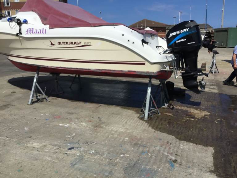 Quicksilver Boat 'Maali' with Mercury Outboard – non-runner
