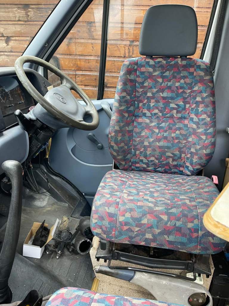 Mercedes Sprinter Mark 1 / Mark 2 - Swivel Captain Seats x 2,  Will also fit VW LT models,  