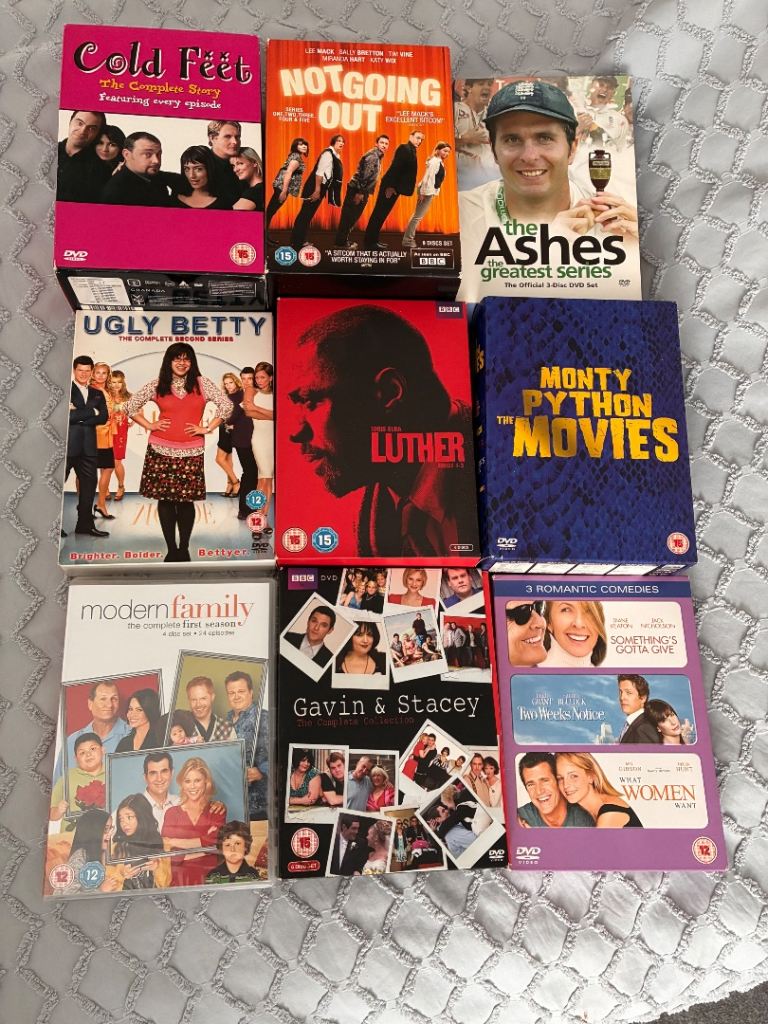 DVD collection box sets only £18 